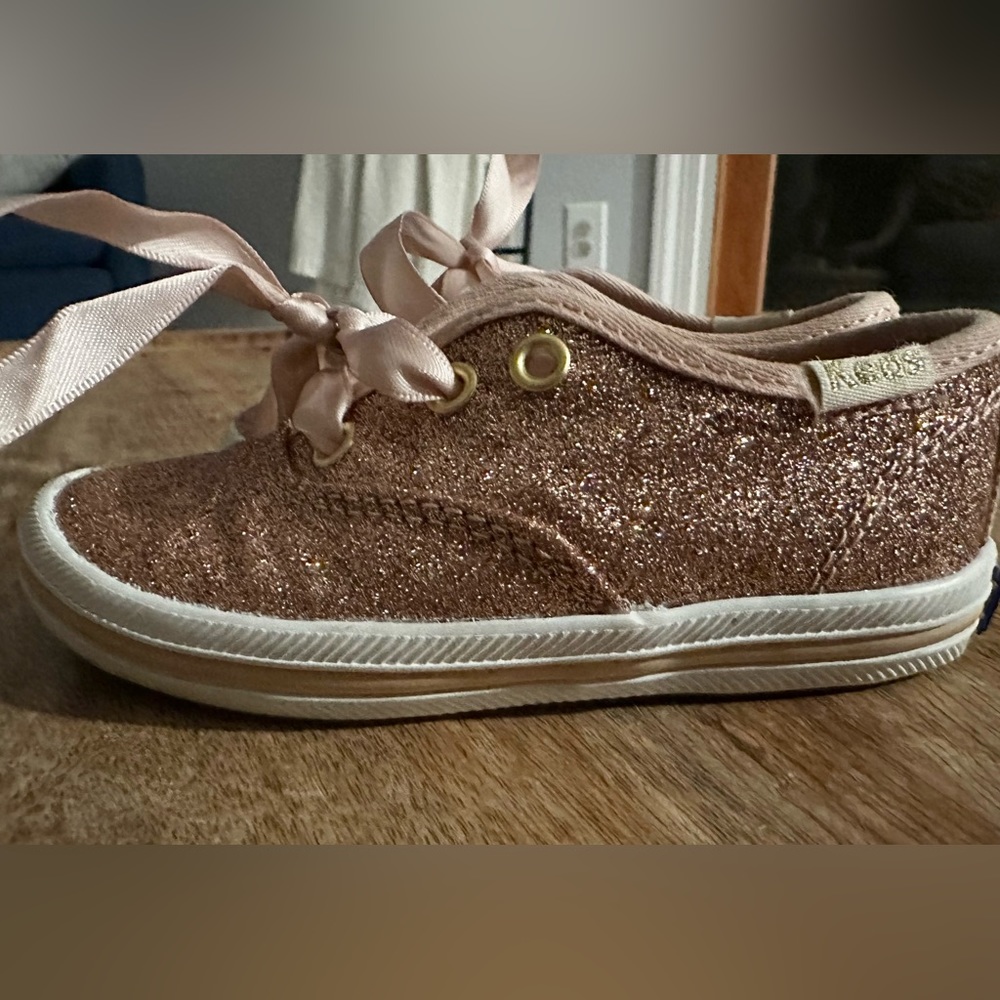 Keds x Kate Spade toddler sparkle shoes